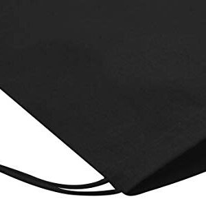 DR Cotton Blend Drawstring Bags for Storage, Shoes, Wardrobe, Pantry, Travel and Organization (7 x 12 inch - 12 pack)
