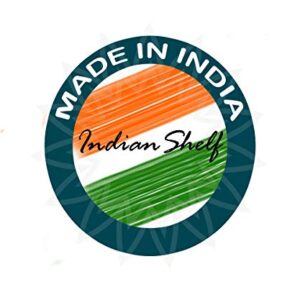 Indian Shelf 2 Pack Heavy Duty Coat Hook | Orange Modern Wall Hook | Ceramic Double Wall Hooks | Solid Backpack Hanger [16.51 cm]