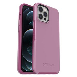 otterbox symmetry series case for iphone 12 pro max - cake pop (orchid/rosebud)