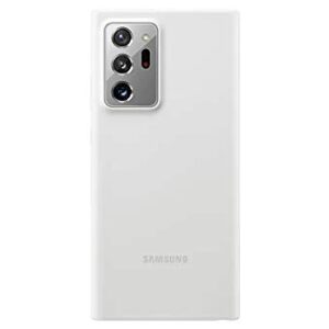 Samsung Official Galaxy Note 20 Series Silicone Cover (White, Note20 Ultra)