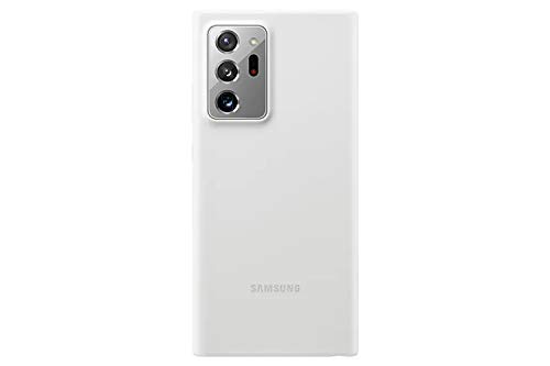 Samsung Official Galaxy Note 20 Series Silicone Cover (White, Note20 Ultra)