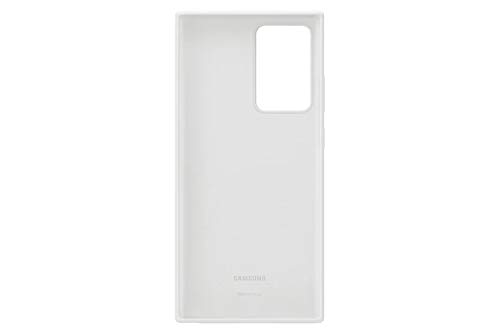 Samsung Official Galaxy Note 20 Series Silicone Cover (White, Note20 Ultra)