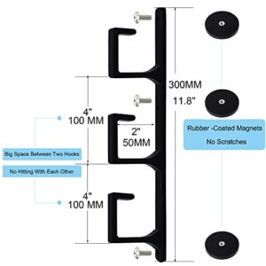 YYST Magnetic Vertical Narrow Corner Coffee Mug Rack Hanger Cup Holder Hooks for Coffee Mugs, Tea Cups On The Refrigerator , etc (1)