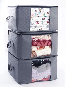 abo gear bins bags underbed-storage, grey