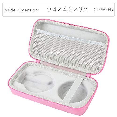 co2CREA Hard Case Replacement for Blinger Ultimate Set Glam Collection Refill Gems Bedazzler Kit with Rhinestones Hair Gems Nail Jewels, Pink Case