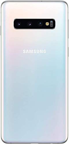 SAMSUNG Galaxy S10 (128GB, 8GB) 6.1" AMOLED, Snapdragon 855, IP68 Water Resistant, Global 4G LTE (GSM + CDMA) T-Mobile Unlocked (AT&T, Verizon, Sprint, Metro) SM-G973U (Prism White)