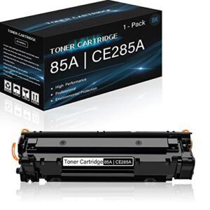 1 pack 85a | ce285a (black) compatible high yield toner cartridge replacement for hp laserjet1102 p1105 p1106 | pro m1212nf mfp m1217nfw mfp p1102w p1102 p1105 p1106 printers,sold by thurink.
