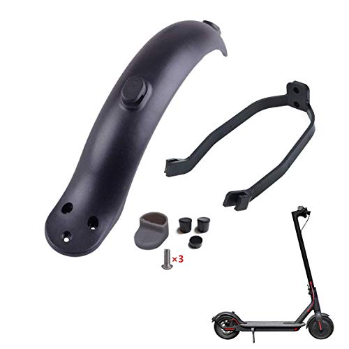 Z-FIRST 2 Pieces Rear Fender Mudguard Bracket Rear Fender Scooter Replacement Accessory Support for Xiaomi M365/ M365 Pro Scooter with Screws and Screw Caps …