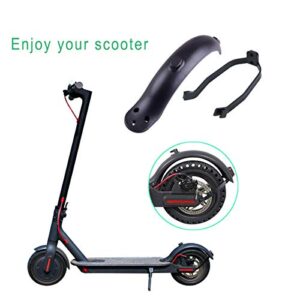 Z-FIRST 2 Pieces Rear Fender Mudguard Bracket Rear Fender Scooter Replacement Accessory Support for Xiaomi M365/ M365 Pro Scooter with Screws and Screw Caps …