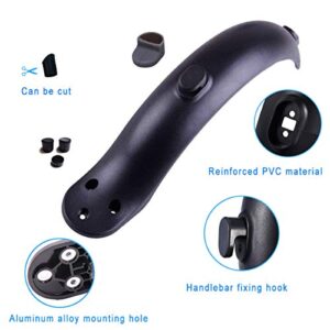 Z-FIRST 2 Pieces Rear Fender Mudguard Bracket Rear Fender Scooter Replacement Accessory Support for Xiaomi M365/ M365 Pro Scooter with Screws and Screw Caps …