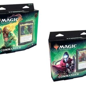 Magic The Gathering MTG Zendikar Rising Both 2020 New ZNC Commander Decks!