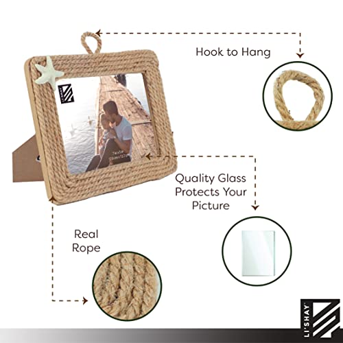 Jute Rope 5x7 Picture Frame