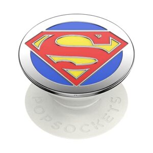 ​​​​popsockets phone grip with expanding kickstand, popsockets for phone - enamel superman