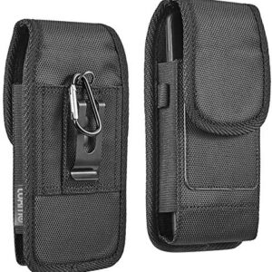 LUXMO Rugged Heavy Duty Cell Phone Carrying Holder Belt Clip Holster Case Pouch for Google Pixel 7, Pixel 7 Pro, Pixel 6, Pixel 6 Pro, Nokia G400, G100, OnePlus Nord N20 5G, N200 5G, OnePlus 10 Pro