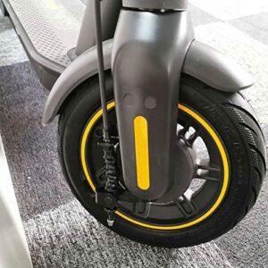 Keenso Electric Scooter Tires, Electric Scooter Outer Tire Solid Rubber Electric Scooter Vacuum Outer Tire Replacement for Scooter Max‑G30