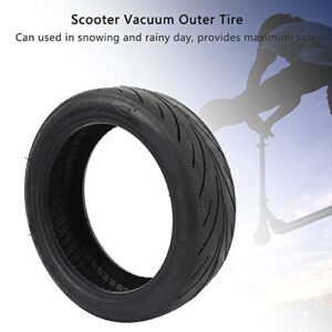 Keenso Electric Scooter Tires, Electric Scooter Outer Tire Solid Rubber Electric Scooter Vacuum Outer Tire Replacement for Scooter Max‑G30