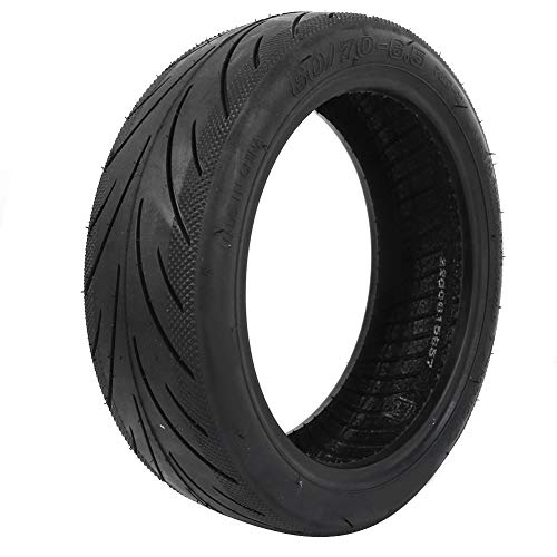 Keenso Electric Scooter Tires, Electric Scooter Outer Tire Solid Rubber Electric Scooter Vacuum Outer Tire Replacement for Scooter Max‑G30