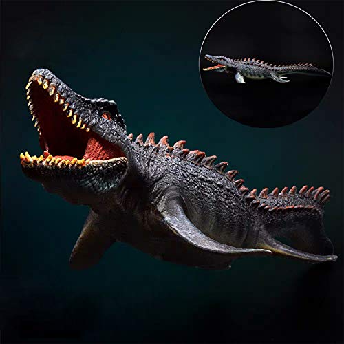 Gemini& Genius Dinosaur Toys Mosasaurus with Movable Jaw Large Sea Monster Dinosaur Ocean Shark Figure Toys Collection or Gift for Kids