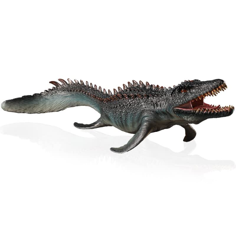 Gemini& Genius Dinosaur Toys Mosasaurus with Movable Jaw Large Sea Monster Dinosaur Ocean Shark Figure Toys Collection or Gift for Kids