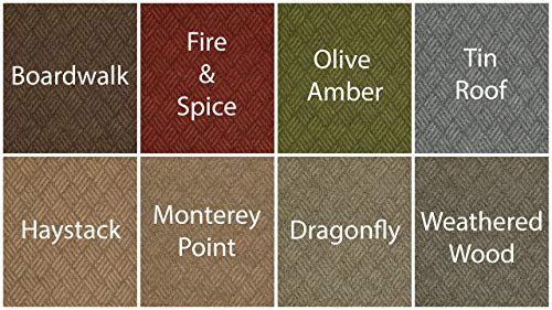 KOECKRITZ Dreamweaver Indoor - Outdoor Area Rugs, Runners, and Doormats Constructed from 100% HI UV Polypropylene (8' x 10', Tin Roof)