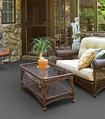 KOECKRITZ Dreamweaver Indoor - Outdoor Area Rugs, Runners, and Doormats Constructed from 100% HI UV Polypropylene (8' x 10', Tin Roof)