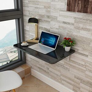 wall mounted floating folding drop leaf table, home office table desk workstation computer desk, perfect addition to home office/laundry/home bar/kitchen dining room