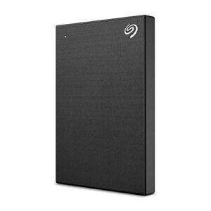 seagate one touch 1tb external hard drive hdd – black usb 3.0 for pc laptop and mac, 1 year myliocreate, 4 months adobe creative cloud photography plan (stkb1000410)