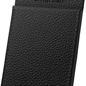 Smartish Stick-on Phone Wallet - Sidecar Slim Expandable Credit Card Pocket - Universal Fit- iPhone and Android - Black Tie Affair