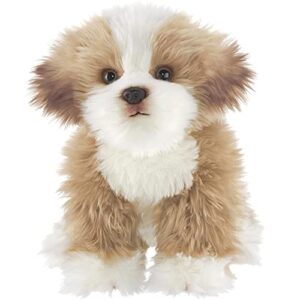 bearington murphy plush maltipoo, dog stuffed animal, 13 inch