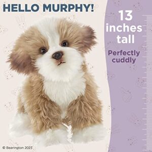 Bearington Murphy Plush Maltipoo, Dog Stuffed Animal, 13 Inch