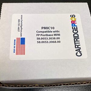 Cartridge Pros Brand PMIC10 Ink Cartridge Compatible with FP PostBase Mini Postage Machine. Includes Cartridge Pros Brand Letter Opener for The Office