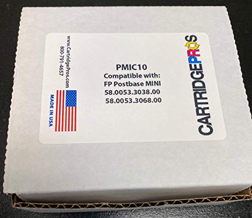 Cartridge Pros Brand PMIC10 Ink Cartridge Compatible with FP PostBase Mini Postage Machine. Includes Cartridge Pros Brand Letter Opener for The Office