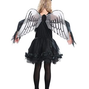 Seasons Girls Fallen Angel Costume For Tween(10-12)