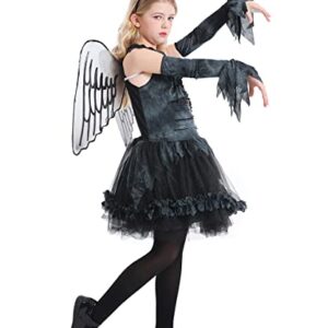 Seasons Girls Fallen Angel Costume For Tween(10-12)