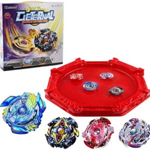 Bey Burst Battle Blade Metal Fusion Evolution Attack Set with and Star Storm Battle Set and Arena Included…