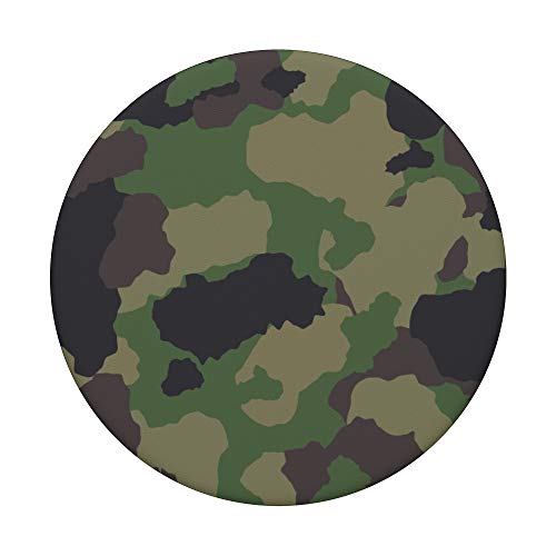 Camouflage Green Camo Military Army PopSockets Swappable PopGrip