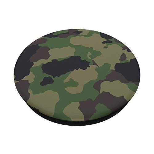 Camouflage Green Camo Military Army PopSockets Swappable PopGrip