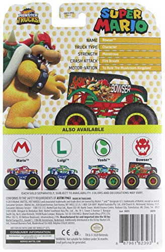 Hot Wheels Monster Trucks Super Mario Series Bowser