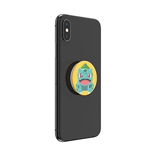 PopSockets: PopGrip with Swappable Top for Phones and Tablets - Bulbasaur Knocked (Gloss)