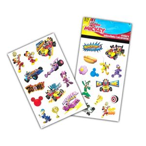 Disney Mickey Mouse Party Supplies Set - 6 Pack Mickey Mouse Pen Set with Mickey Mouse Stickers Disney Mickey Mouse Accessories (Mickey Mouse Office Supplies Office Decor)