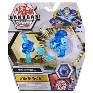 bakugan ultra, aquos tretorous with transforming baku-gear, armored alliance 3-inch tall collectible action figure