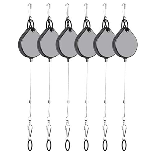 Hemobllo 40pcs VR Cable Management Professional Virtual Reality Ceiling Wire Management Retractable Pulley System for VR Cable Accessories