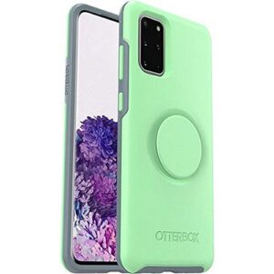 otterbox + pop symmetry series case for samsung galaxy s20+ (plus models only)/galaxy s20+ 5g - retail packaging - mint to be