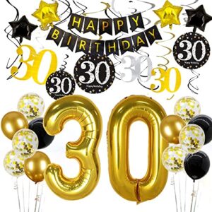 30th birthday decorations for men women 30th birthday party decor 30 years old birthday decorations balloons over the hill party supplies 30th