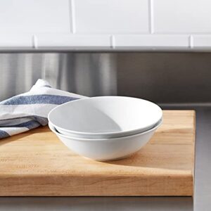 AmazonCommercial 6-Piece White Salad Bowl Set, 7 inch, Set of 6