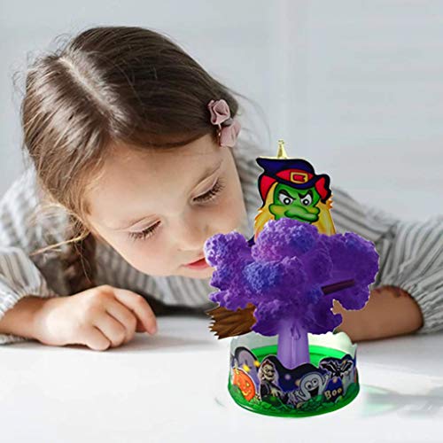 Magic Growing Crystal Christmas Tree Presents Novelty Kit for Kids Funny Toys