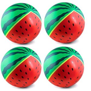 2pc Watermelon Beach Ball 20" Inflatable Ball Vacation Pool Party Beach Fun Games Adult Kids