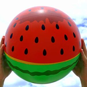 2pc Watermelon Beach Ball 20" Inflatable Ball Vacation Pool Party Beach Fun Games Adult Kids