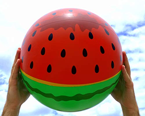 2pc Watermelon Beach Ball 20" Inflatable Ball Vacation Pool Party Beach Fun Games Adult Kids