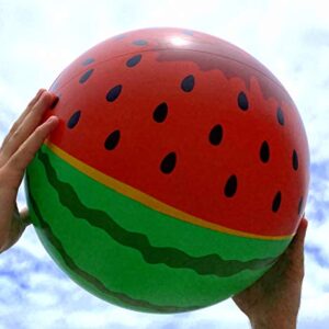 2pc Watermelon Beach Ball 20" Inflatable Ball Vacation Pool Party Beach Fun Games Adult Kids